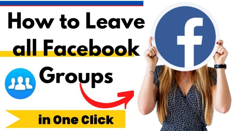 âœ”ï¸�How to leave from all facebook groups in one click | Exit all fbook groups | Leave multiple groups
