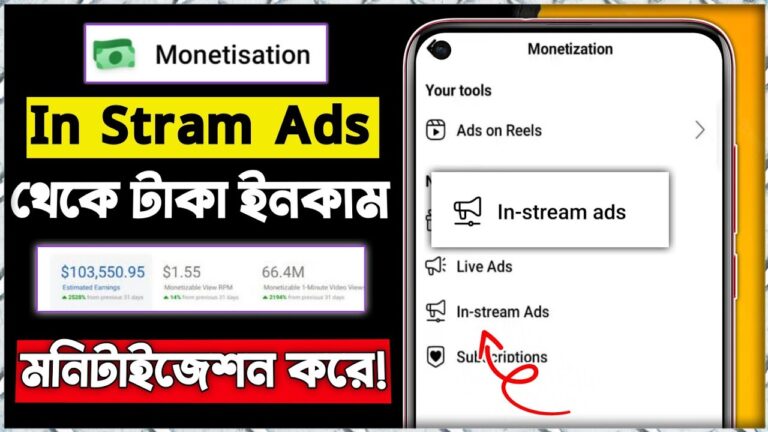 How To Earn Money In Stream Ads On Facebook Monetisation | Facebook In Stream Ads Criteria