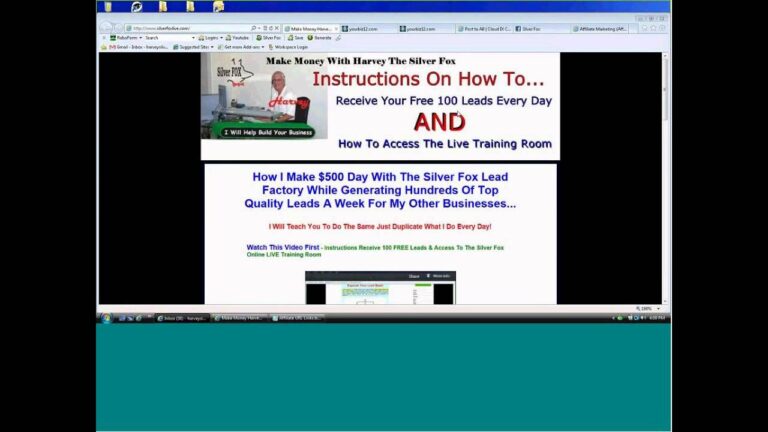 Silver Fox Lead Factory Facebook Group Fan Page Marketing Advertising System Tips 100 Free Leads