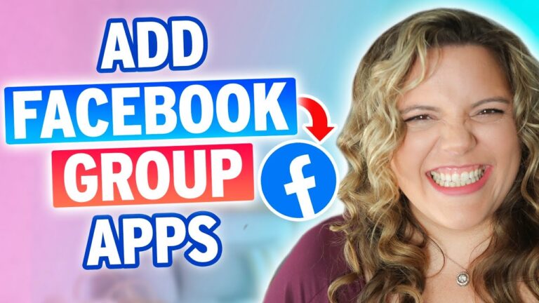 How To Add Apps to Facebook Groups