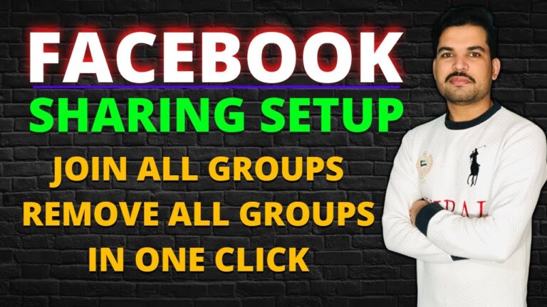 How to Join All Facebook Groups in 1 Click | How to Remove All Facebook Groups in 1 Click