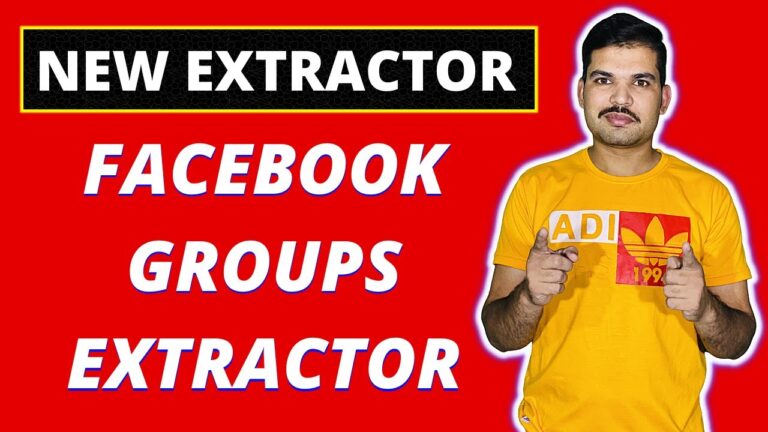 Facebook New Group Extractor | How to Extract Facebook Groups From Any Post | Facebook Extractor