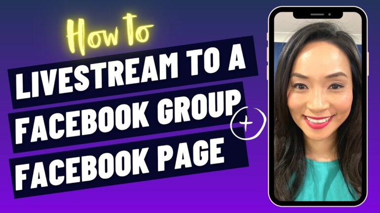 How to go live on Facebook groups and Pages at the same time (Restream tutorial)