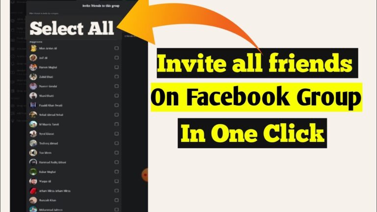 How to invite all friends on facebook groups just in one click in 2022 || add all members one click