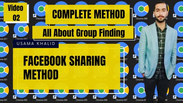 Facebook Sharing Setup Part 2 | How To Find US Facebook Groups | Facebook Sharing Method 2022