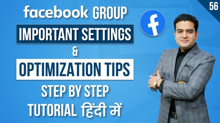 Facebook Group Important Settings and Optimization Tutorial | Facebook Group Admin Settings 2023