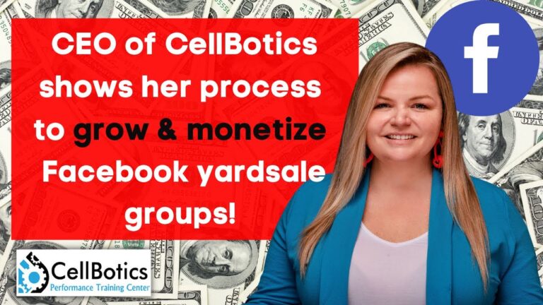 How I monetize and grow local Facebook Yard sale groups