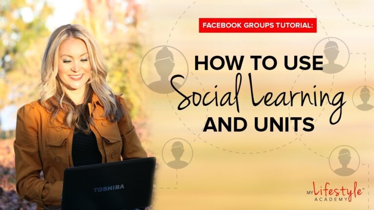 Facebook Groups Tutorial | How To Use Social Learning And Units