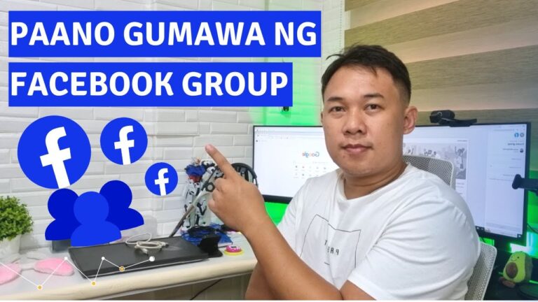 PAANO GUMAWA NG FACEBOOK GROUP