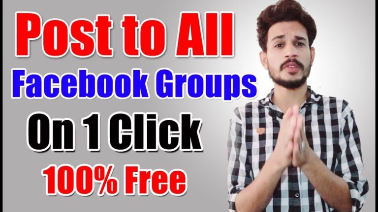 Best Free Facebook Autoposter | Post in Facebook Groups on 1 Click 100% Working (HINDI/URDU)))