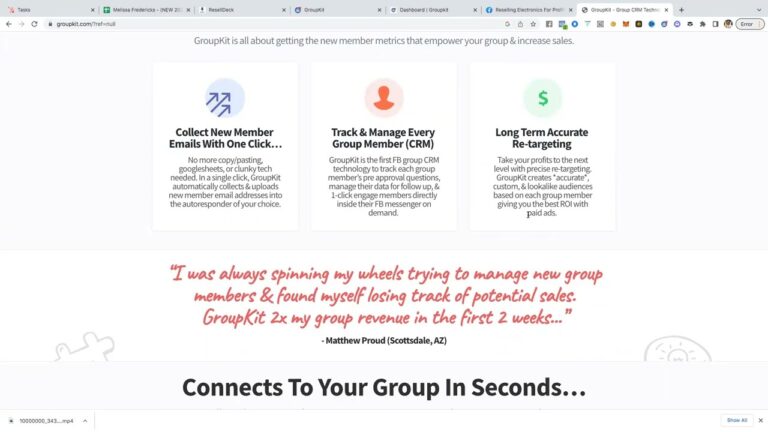 Finally Unlock Automation in Your Facebook Groups with GroupKit