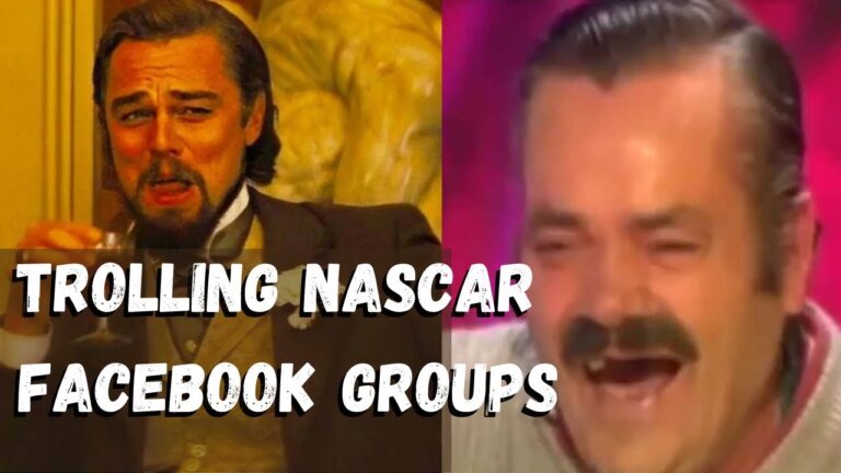 Trolling NASCAR Facebook Groups | #nascar #facebook #troll