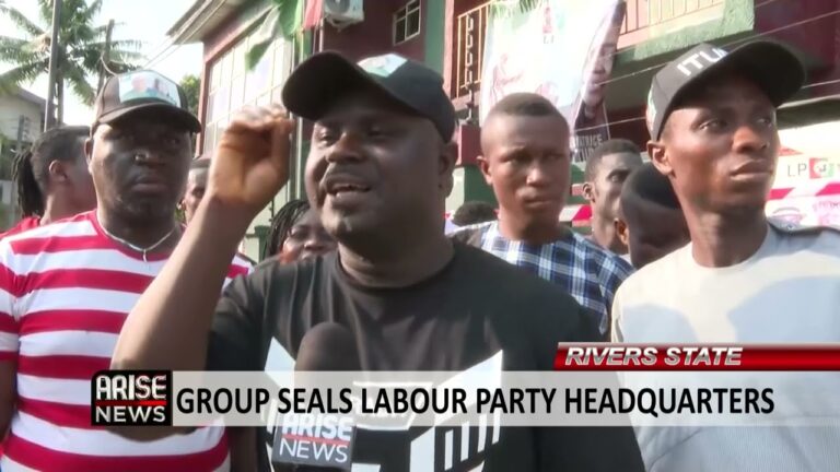 RIVERS STATE: GROUP SEALS LABOUR PARTY HEADQUARTERS