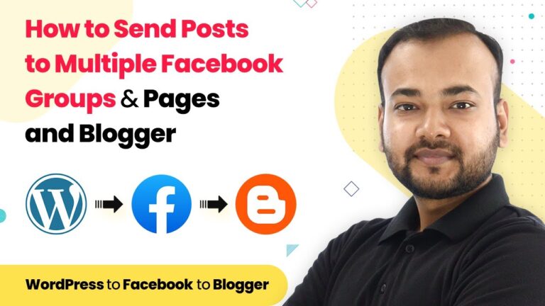How to Send Posts to Multiple Facebook Groups & Pages and Blogger
