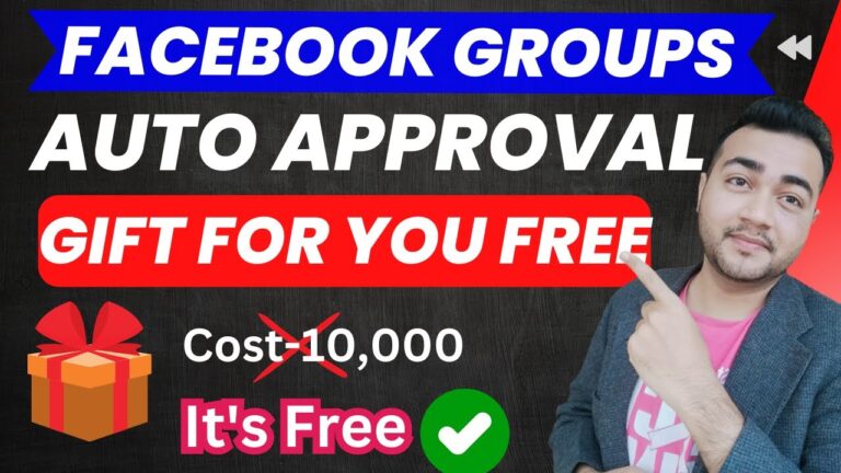 Auto Approval Facebook Groups Gift For You Free 2023 | 3M+ Audience Premium Movies News Gaming etc 🎁
